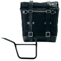 Alforja lateral scram en lona 22l-30l + subchasis derecho pan america 1250