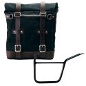 Alforja lateral scram en lona 22l-30l + subchasis pan america 1250 izquierdo