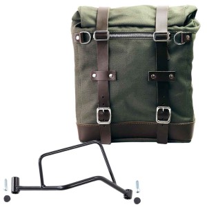 Alforja lateral scram en lona 22l-30l + marco derecho r 1200 r lc
