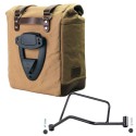 Alforja lateral scram en lona 22l-30l + subchasis izquierdo r 1200 r lc