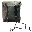 Alforja lateral scram en lona 22l-30l + subchasis izquierdo r 1200 r lc