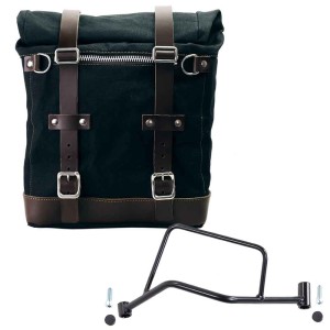 Alforja lateral scram en lona 22l-30l + subchasis izquierdo r 1200 r lc