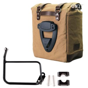 Alforja lateral scram en lona 22l-30l + subchasis r1200 gs