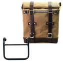 Sidebag scram en lona 22l-30l + chasis r18 para tubo de escape recto