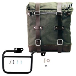 Alforja lateral scram en lona 22l-30l + subchasis serie k