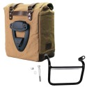 Alforja lateral scram en lona 22l-30l + subchasis izquierdo triumph scrambler 1200 xc_xe (2019 en adelante)