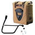 Alforja lateral scram en lona 22l-30l + subchasis derecho triumph street serie 900 (2017 hasta ahora)