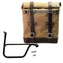 Alforja lateral scram canvas 22l-30l + subchasis derecho triumph speed twin 1200 (2019 up)