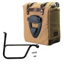 Alforja lateral scram canvas 22l-30l + subchasis derecho triumph speed twin 1200 (2019 up)