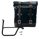 Alforja lateral scram canvas 22l-30l + subchasis derecho triumph speed twin 1200 (2019 up)