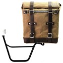Alforja lateral scram canvas 22l-30l + subchasis derecho triumph t100 bonneville (2001-2016)
