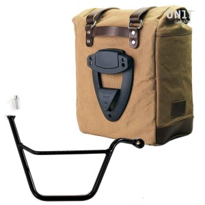 Bolsa lateral de lona scram 22l-30l + cuadro triumph speed twin 900 (2025 en adelante) derecha