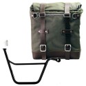 Bolsa lateral de lona scram 22l-30l + cuadro triumph speed twin 900 (2025 en adelante) derecha