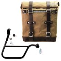 Alforja lateral scram canvas 22l-30l + subchasis derecho triumph t100 (2017 hasta ahora)