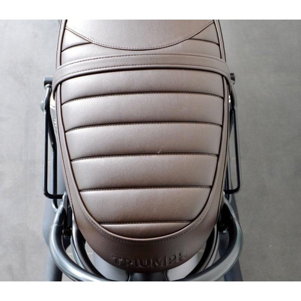 Alforja lateral scram canvas 22l-30l + subchasis izquierdo triumph t100 (2017 hasta ahora)