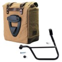 Alforja lateral scram canvas 22l-30l + subchasis izquierdo triumph t100 (2017 hasta ahora)