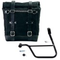 Alforja lateral scram canvas 22l-30l + subchasis izquierdo triumph t100 (2017 hasta ahora)
