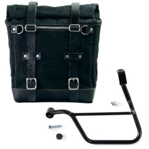 Alforja lateral scram canvas 22l-30l + subchasis izquierdo triumph t100 (2017 hasta ahora)