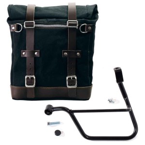 Alforja lateral scram canvas 22l-30l + subchasis izquierdo triumph t100 (2017 hasta ahora)