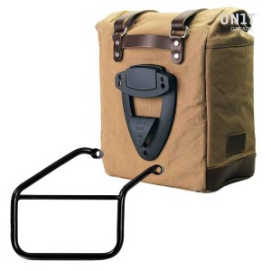 Alforja lateral scram en canvas 22l-30l + subchasis derecho triumph trident 660
