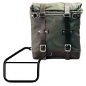 Alforja lateral scram en canvas 22l-30l + subchasis derecho triumph trident 660