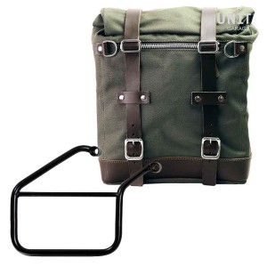 Alforja lateral scram en canvas 22l-30l + subchasis derecho triumph trident 660