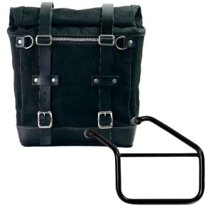Alforja lateral scram en canvas 22l-30l + subchasis izquierdo triumph trident 660