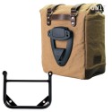 Alforja lateral scram en canvas 22l-30l + marco universal