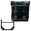 Alforja lateral scram en canvas 22l-30l + marco universal