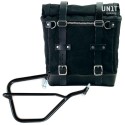 Alforja lateral scram en lona 22l-30l + subchasis derecho yamaha