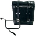Alforja lateral scram en lona 22l-30l + subchasis derecho yamaha