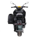 Alforja lateral scram split cuero 22l-30l + chasis izquierdo bmw ce 04
