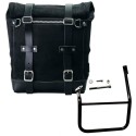 Alforja scram 22l-30l serraje + caballero bastidor izquierdo