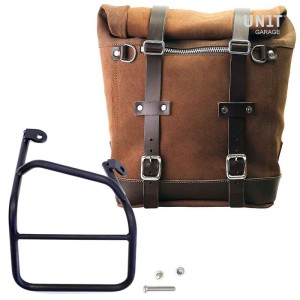 Alforja scram 22l-30l en serraje + ducati scrambler 1100 marco derecho