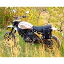 Alforja scram 22l-30l en serraje + chasis ducati scrambler ds