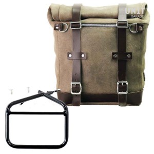 Alforja scram 22l-30l en serraje + chasis ducati scrambler ds