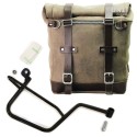 Alforja scram 22l-30l en serraje + chasis derecho guzzi v7