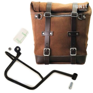 Alforja scram 22l-30l en serraje + chasis derecho guzzi v7