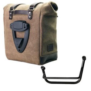 Alforja scram 22l-30l en serraje + chasis izquierdo guzzi v85 tt