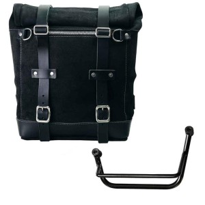 Alforja scram 22l-30l en serraje + chasis izquierdo guzzi v85 tt