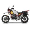 Alforja scram 22l-30l en serraje + chasis izquierdo guzzi v85 tt