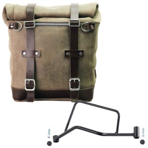 Alforja lateral scram en serraje 22l-30l + chasis r 1200 r lc izquierda