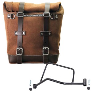 Alforja lateral scram en serraje 22l-30l + chasis r 1200 r lc izquierda