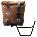 Bolsa lateral scram en piel serraje 22l-30l + cuadro triumph speed twin 900 (2025 en adelante) izquierda