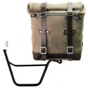 Alforja lateral scram ante encerado 22l-30l + subchasis derecho triumph t100 bonneville (2001-2016)