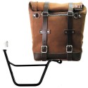 Alforja lateral scram ante encerado 22l-30l + subchasis derecho triumph t100 bonneville (2001-2016)
