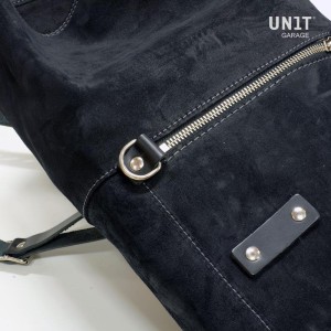 Alforja lateral scram waxed suede 22l-30l + subchasis derecho triumph t100 (2017 en adelante)