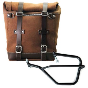 Alforja scram 22l-30l en serraje + marco izquierdo yamaha