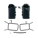 Dos bolsas laterales khali en tpu 35l - 45l + par de placas de aluminio con marcos ninet