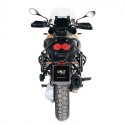Dos alforjas laterales khali de tpu de 35l - 45l + par de placas de aluminio con marcos para moto guzzi stelvio (a partir de 202